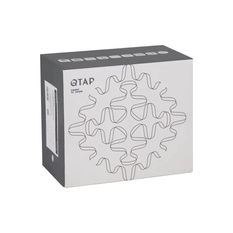 Змішувач для раковини Qtap Gemini (з гігієнічним душем) QTGEM272GMB45692 Gunmetal Black PVD (SD00051816) Фото - 2