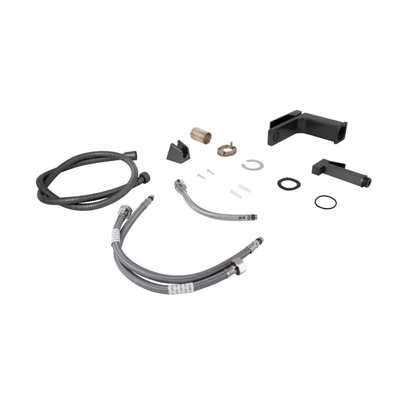 Змішувач для раковини Qtap Gemini (з гігієнічним душем) QTGEM272GMB45692 Gunmetal Black PVD (SD00051816) Фото - 3