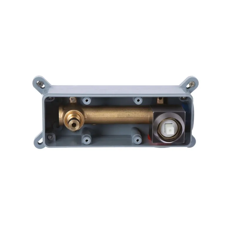 Змішувач для раковини Qtap Gemini прихованого монтажу QTGEM273GMB45695 Gunmetal Black PVD (SD00051819) Фото - 3