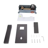 Змішувач для раковини Qtap Gemini прихованого монтажу QTGEM273GMB45695 Gunmetal Black PVD (SD00051819) Фото - 1