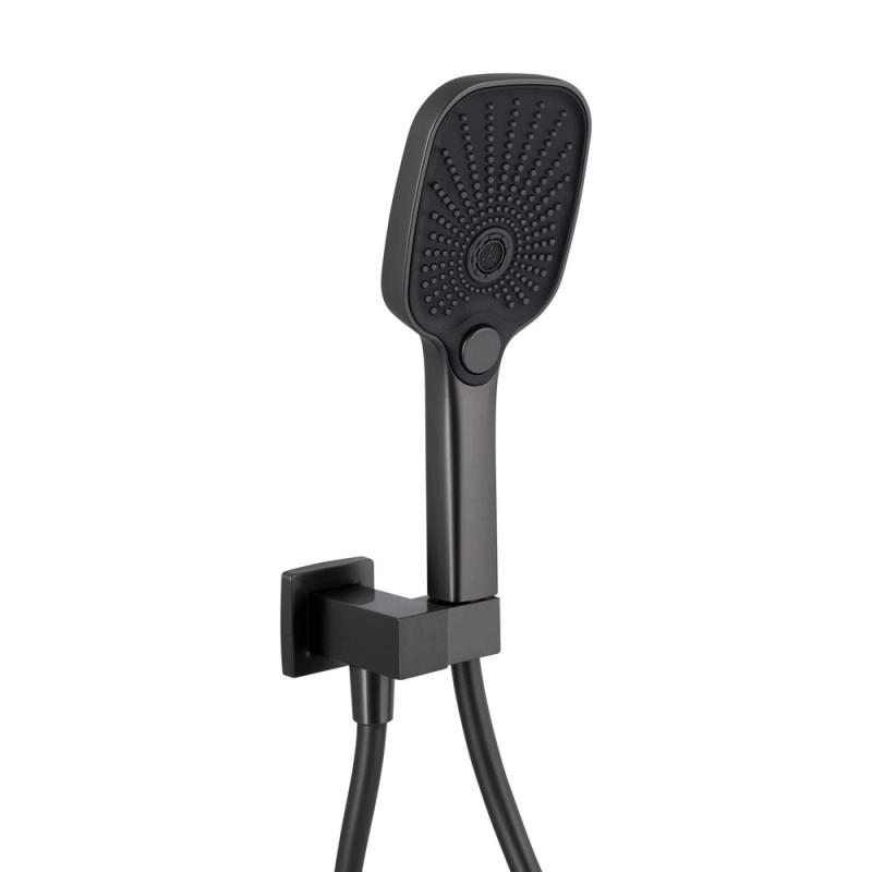 Душевая система универсальная Qtap Gemini QTGEM114GMB45704 Gunmetal Black PVD (SD00051828) Фото - 4