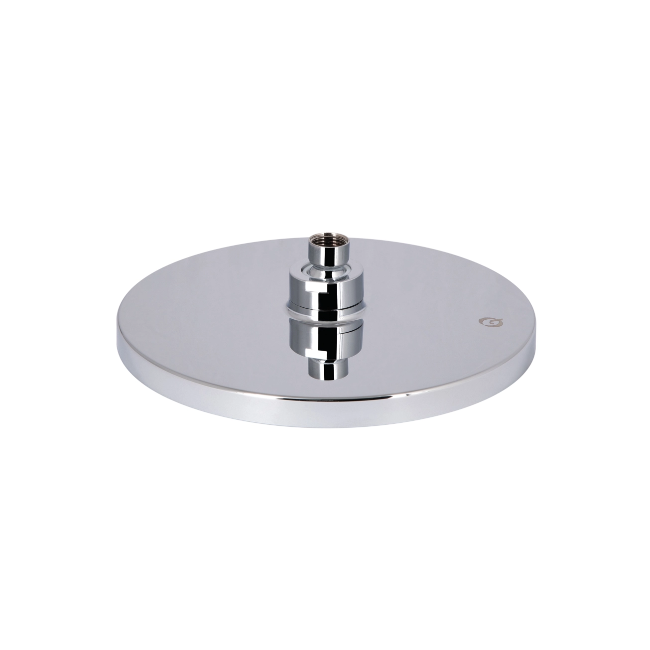 Лійка для верхнього душу Qtap Hlavova D 230 мм округла QTHLA107CRM45787 Chrome/White Фото - 2