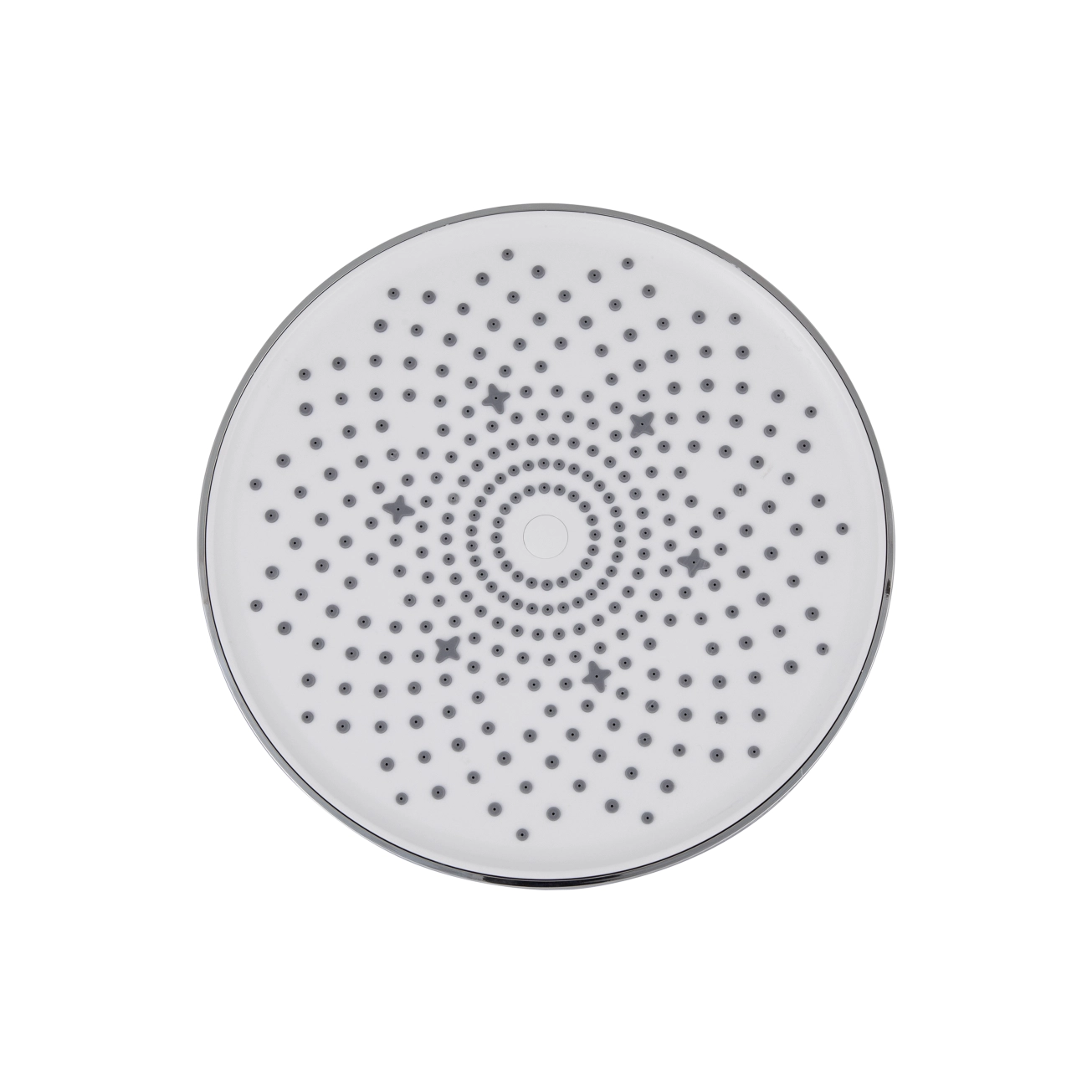 Лійка для верхнього душу Qtap Hlavova D 230 мм округла QTHLA107CRM45787 Chrome/White Фото - 3
