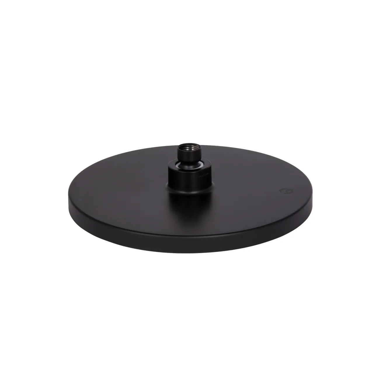 Лійка для верхнього душу Qtap Hlavova D 230 мм округла QTHLA107BLM45788 Black Matt Фото - 1