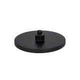 Лійка для верхнього душу Qtap Hlavova D 230 мм округла QTHLA107BLM45788 Black Matt Фото - 1