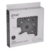 Лійка для верхнього душу Qtap Hlavova D 230 мм округла QTHLA107BLM45788 Black Matt Фото - 3