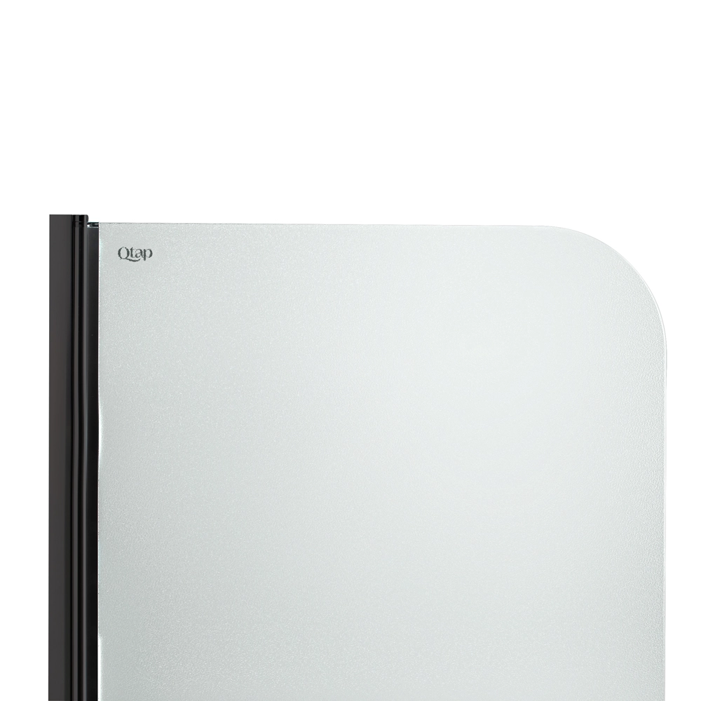 Штора на ванну Qtap Standard BLM407513APL скло Pear 6 мм, 75х130 см, ліва Фото - 2