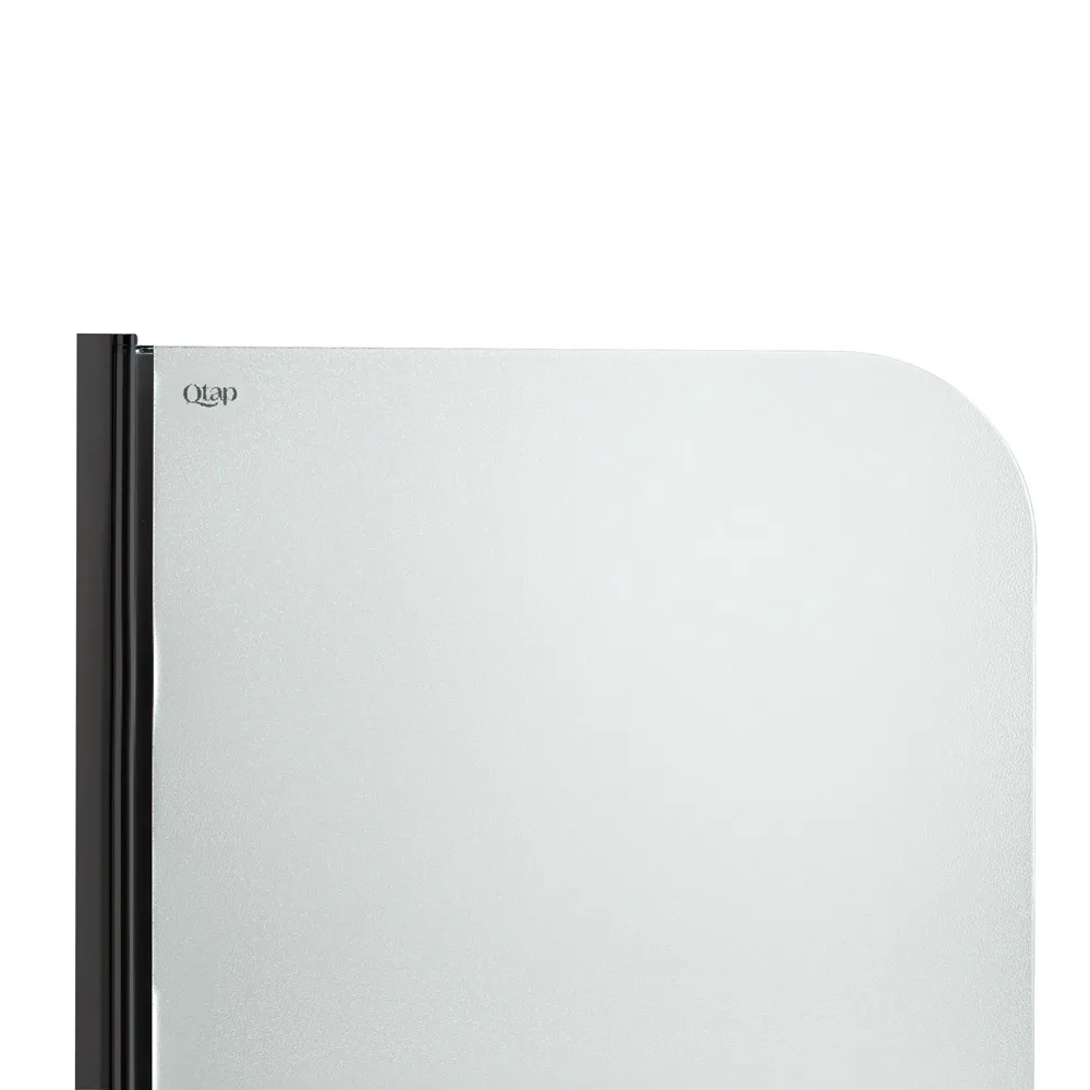 Штора на ванну Qtap Standard BLM407513APL стекло Pear 6 мм, 75х130 см, левая Фото - 2