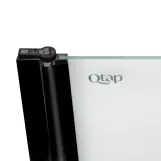 Штора на ванну Qtap Standard BLM407513APL стекло Pear 6 мм, 75х130 см, левая Фото - 3