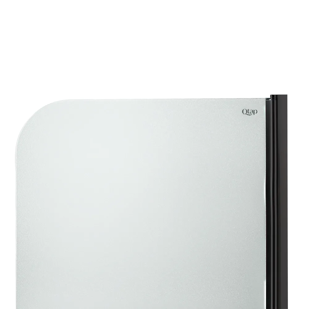 Штора на ванну Qtap Standard BLM407513APR стекло Pear 6 мм, 75х140 см, правая Фото - 2