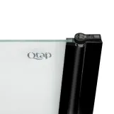 Штора на ванну Qtap Standard BLM407513APR стекло Pear 6 мм, 75х140 см, правая Фото - 3