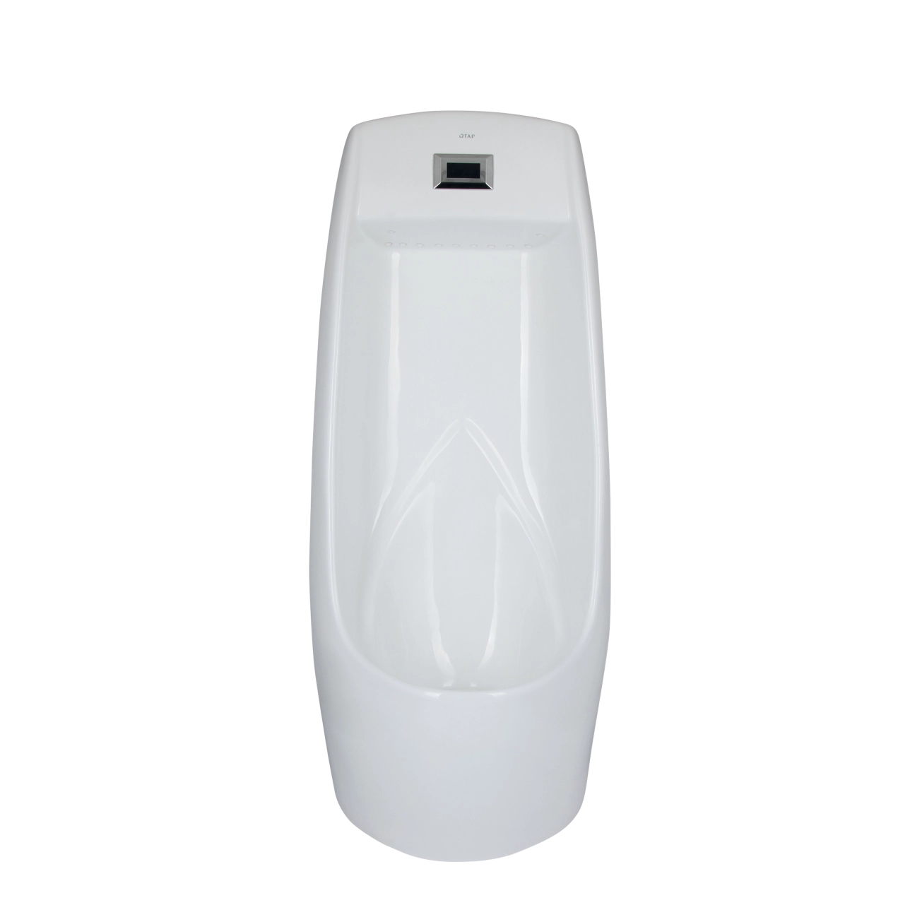 Пісуар підлоговий Qtap Scorpio з ІЧ-датчиком автоматичного змиву 430х370х990 White QT1488101HW Фото - 2