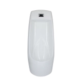 Пісуар підлоговий Qtap Scorpio з ІЧ-датчиком автоматичного змиву 430х370х990 White QT1488101HW Фото - 2