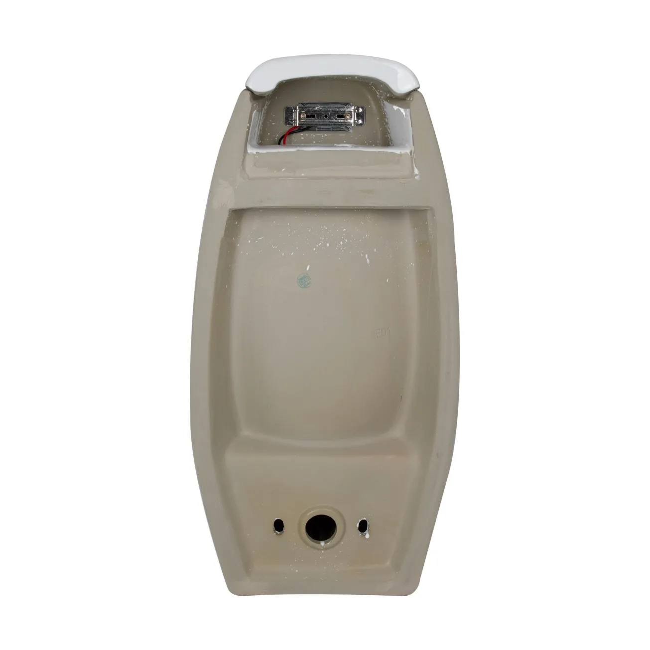 Пісуар підвісний Qtap Stork з ІК-датчиком автоматичного змиву 350х310х685 White QT1588102HW Фото - 5