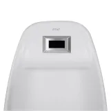Пісуар підвісний Qtap Stork з ІК-датчиком автоматичного змиву 350х310х685 White QT1588102HW Фото - 3