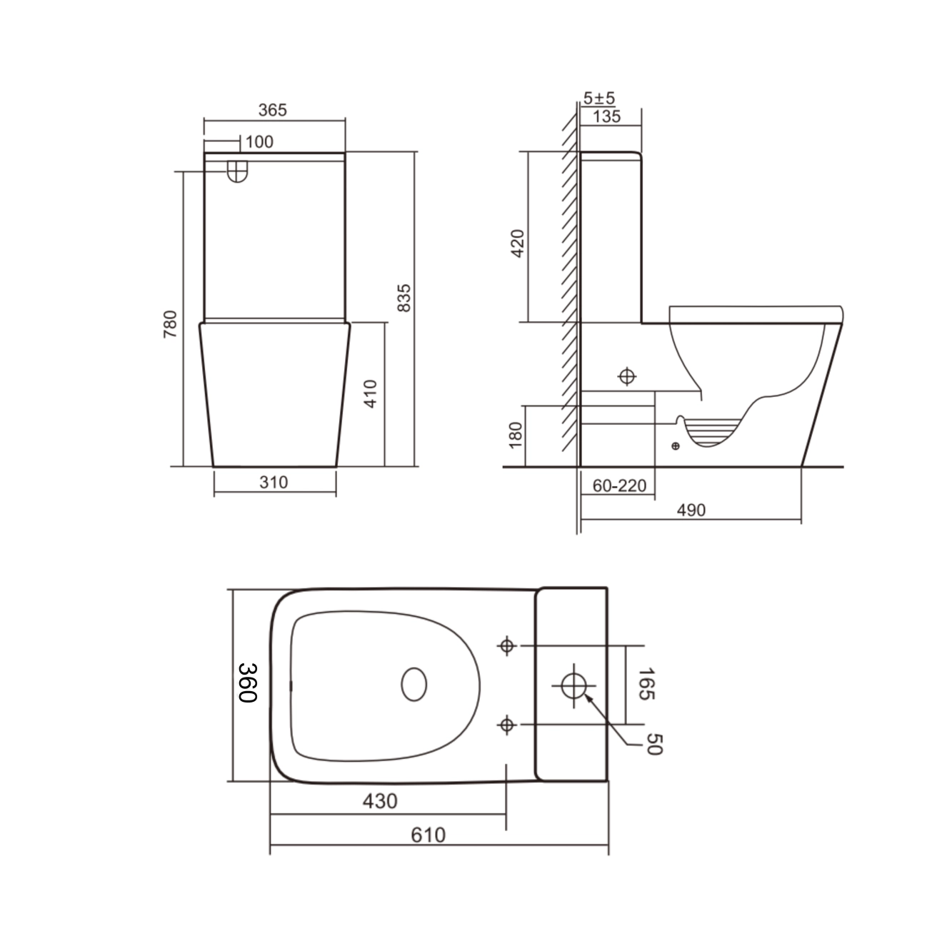 Унітаз підлоговий Qtap Tern Ultra Quiet безобідковий з сидінням Soft-Close QT17226003AW White Фото - 1