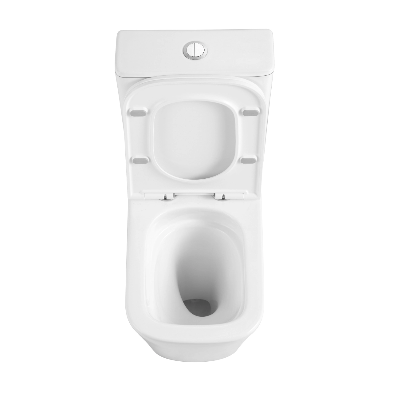 Унітаз підлоговий Qtap Tern Ultra Quiet безобідковий з сидінням Soft-Close QT17226003AW White Фото - 5