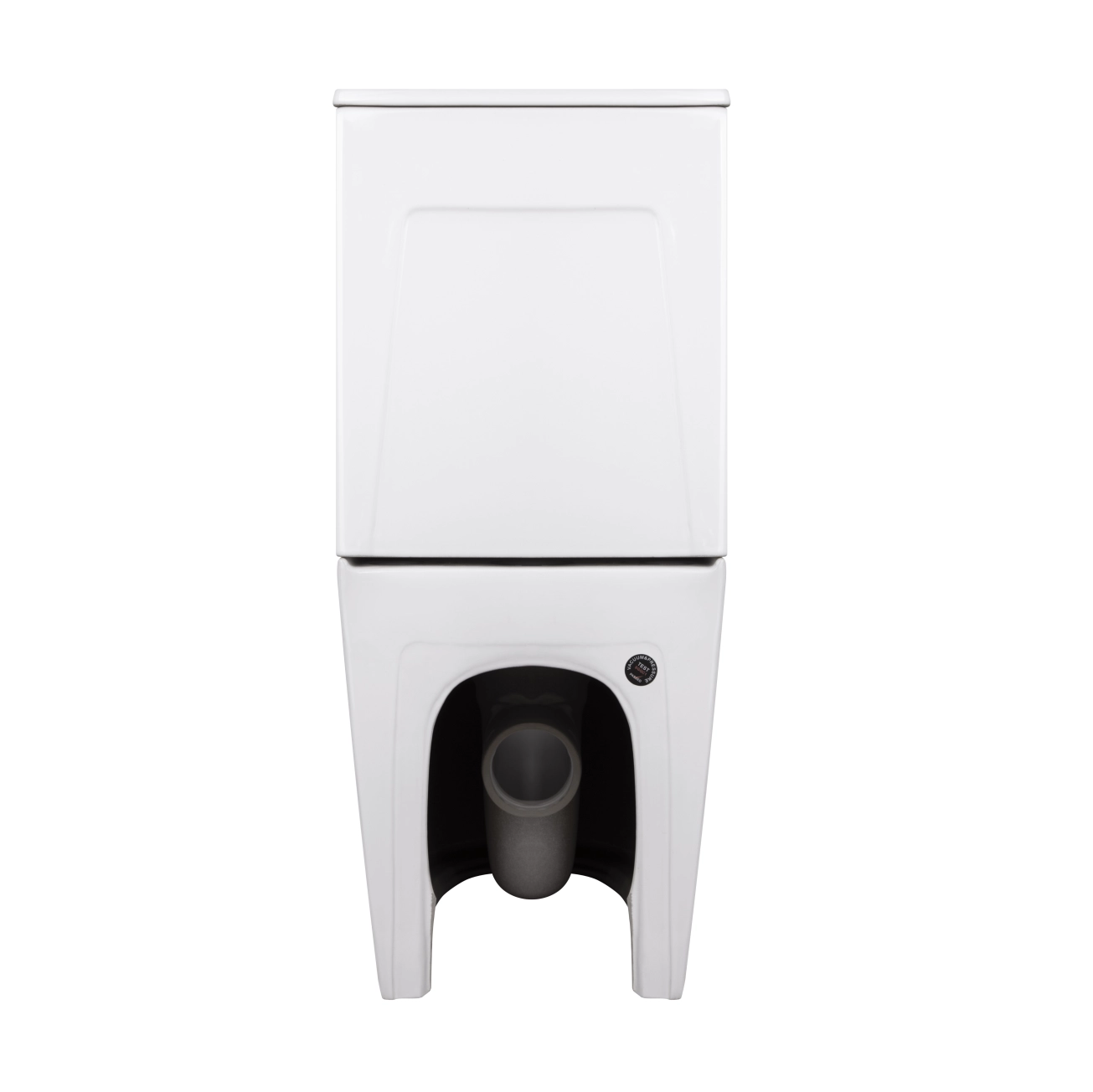 Унітаз-компакт Qtap Robin Ultra Quiet безободковий з сидінням Soft-close QT13226089AW Фото - 6