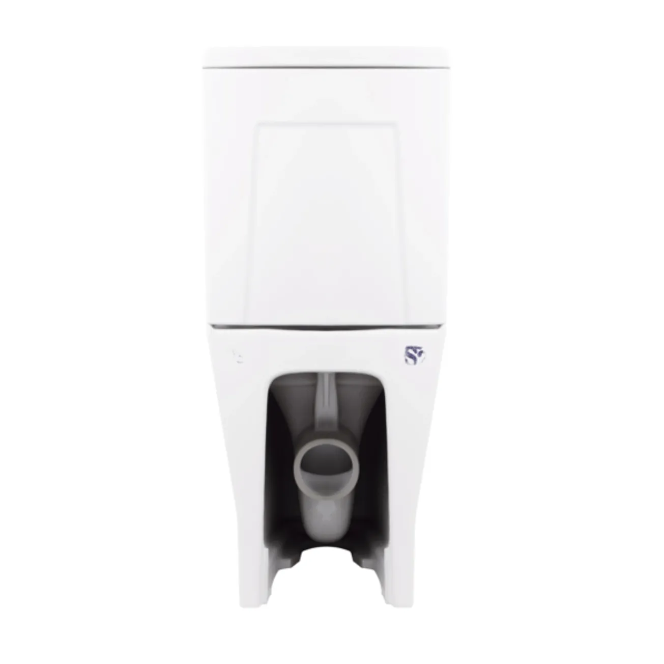 Унитаз-компакт Qtap Cardinal Ultra Quiet безободковый с сиденьем Soft-close QT04222168AUQ3W Фото - 6