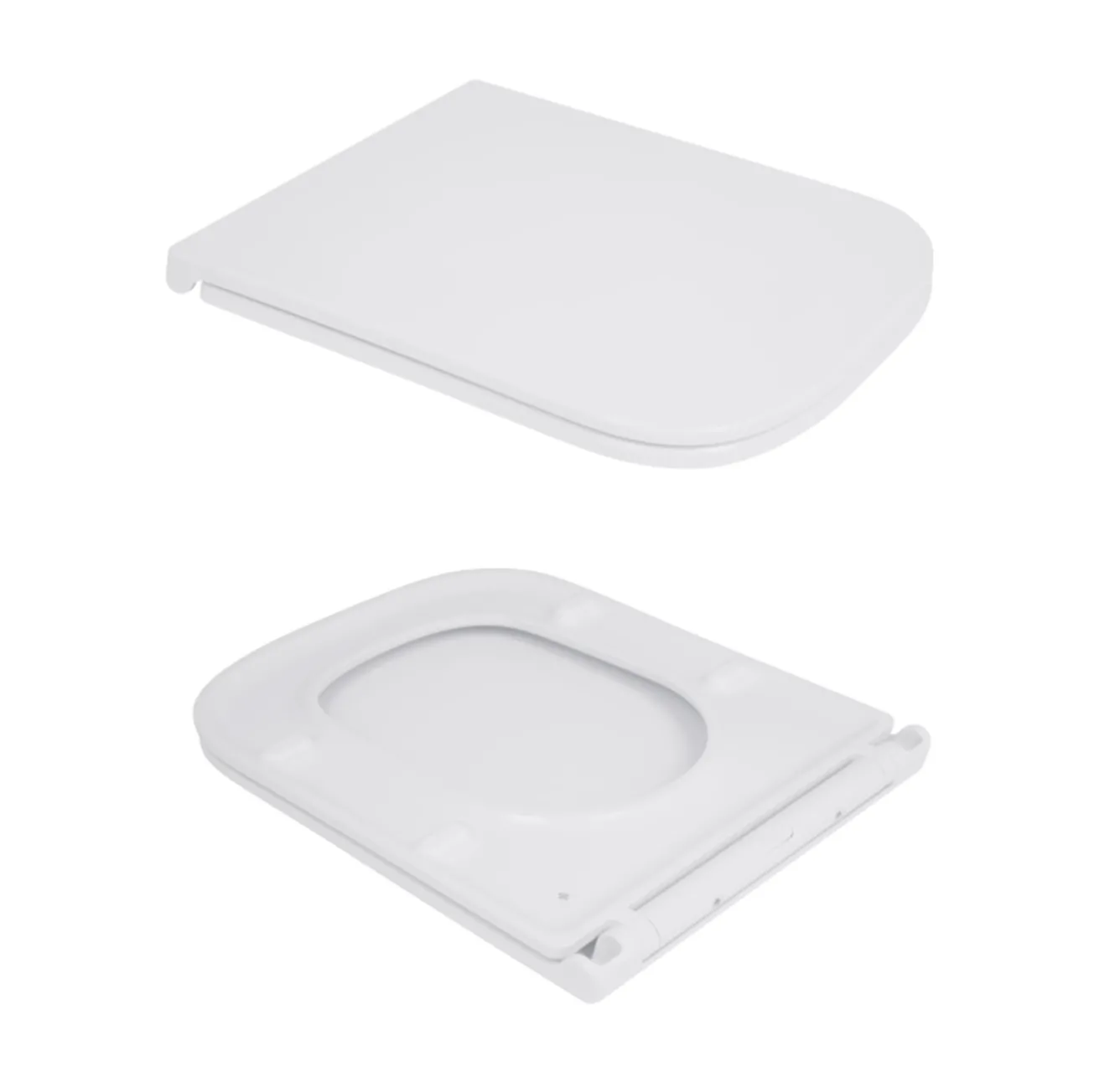 Унитаз-компакт Qtap Cardinal Ultra Quiet безободковый с сиденьем Soft-close QT04222168AUQ3W Фото - 7