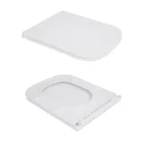 Унитаз-компакт Qtap Cardinal Ultra Quiet безободковый с сиденьем Soft-close QT04222168AUQ3W Фото - 7