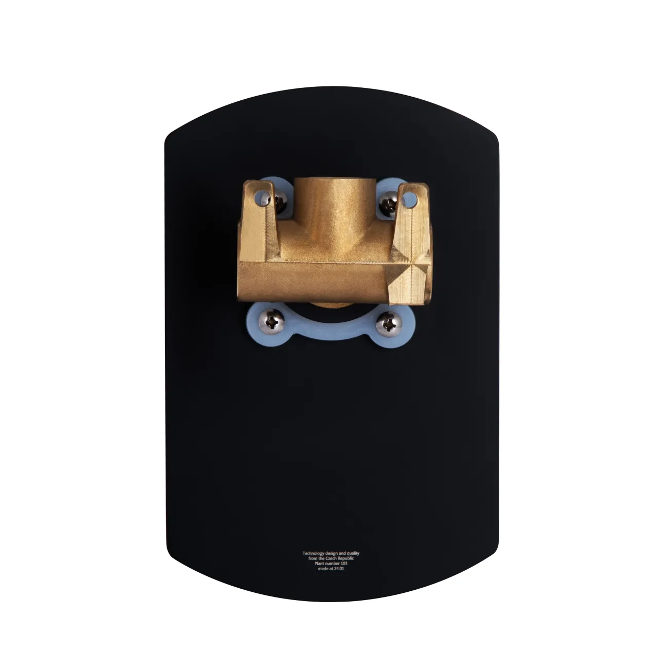 Смеситель для душа Qtap Slavonice скрытого монтажа QTSLA267BLM45903 Black Matt Фото - 3