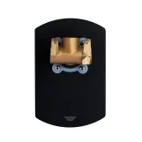 Смеситель для душа Qtap Slavonice скрытого монтажа QTSLA267BLM45903 Black Matt Фото - 3