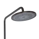 Душова система для душу Qtap Slavonice на два споживача QTSLA110GMB45913 Gunmetal Black PVD Фото - 4