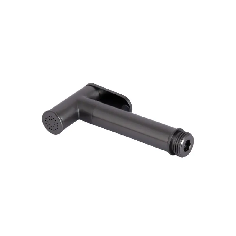 Набор для гигиенического душа Qtap Slavonice округлый QTSLA262GMB45916 Gunmetal Black PVD (SD00052040) Фото - 3