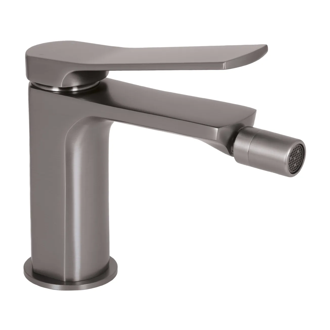 Змішувач для біде Qtap Slavonice QTSLA255GMB45923 Gunmetal Black PVD