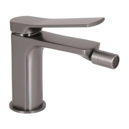Змішувач для біде Qtap Slavonice QTSLA255GMB45923 Gunmetal Black PVD