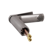 Змішувач для раковини Qtap Slavonice QTSLA270GMB45924 Gunmetal Black PVD Фото - 2