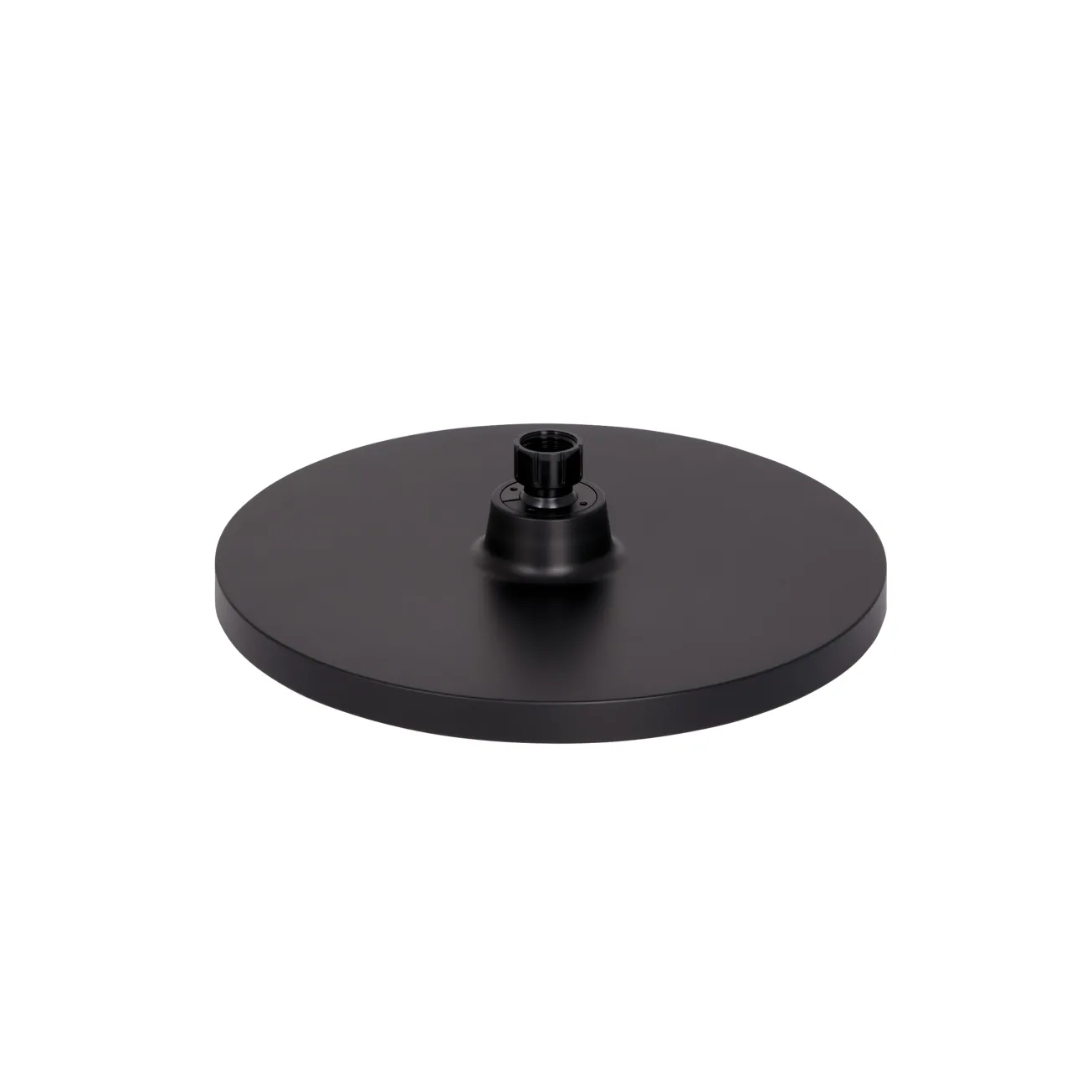 Лейка для верхнего душа Qtap Hlavova D 250 мм округлая QTHLA107BLM45949 Black Matt Фото - 2