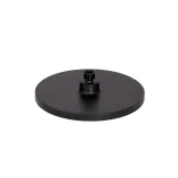Лейка для верхнего душа Qtap Hlavova D 250 мм округлая QTHLA107BLM45949 Black Matt Фото - 2