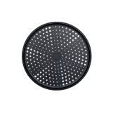 Лейка для верхнего душа Qtap Hlavova D 250 мм округлая QTHLA107BLM45949 Black Matt Фото - 3