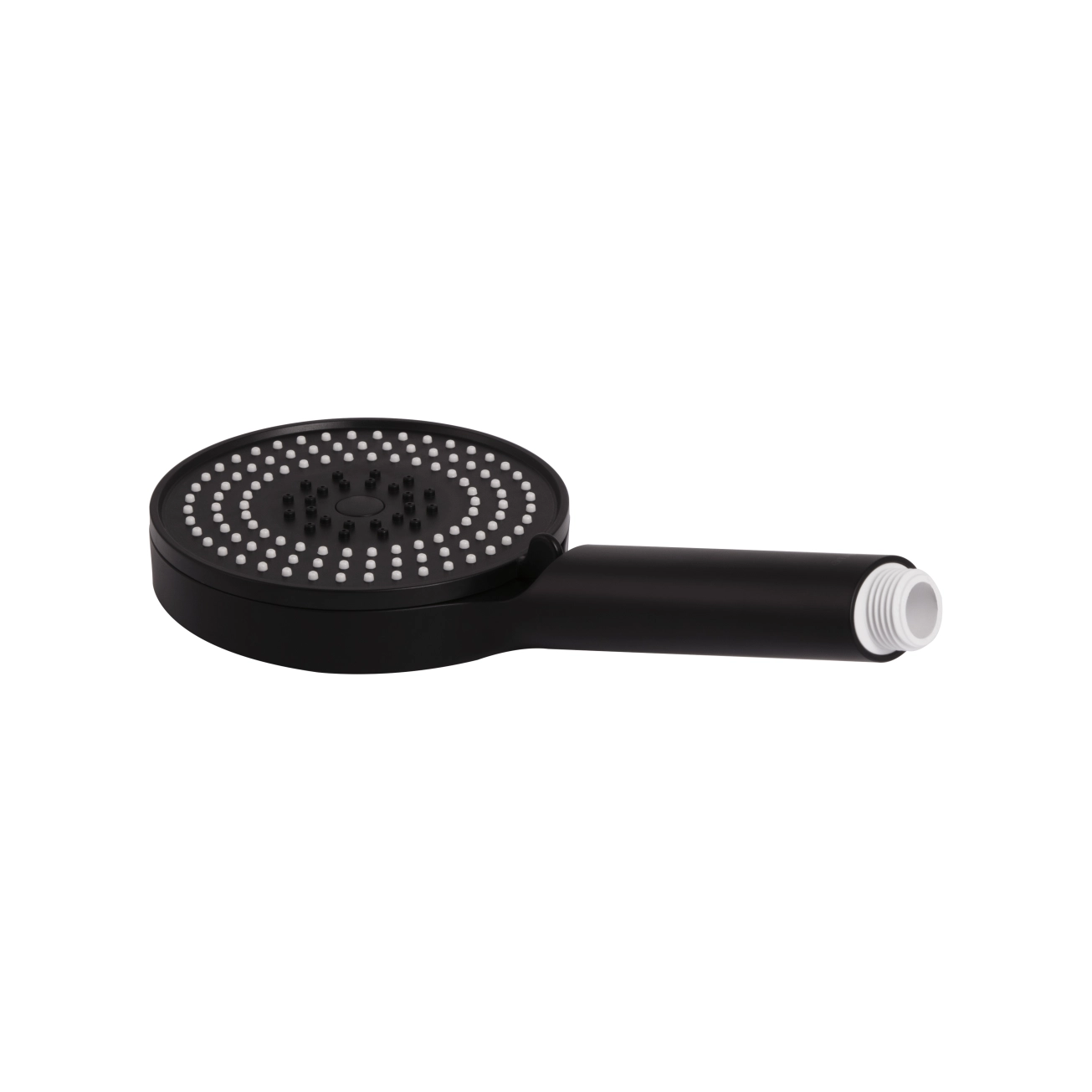 Лейка для ручного душа Qtap Rucni D 130 мм округлая QTRUC125BLM45951 Black Matt Фото - 2