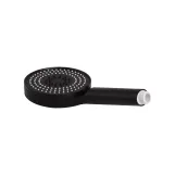 Лійка для ручного душу Qtap Rucni D 130 мм округла QTRUC125BLM45951 Black Matt Фото - 2