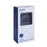 Лійка для ручного душу Qtap Rucni D 130 мм округла QTRUC125BLM45951 Black Matt Фото - 3