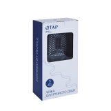 Лійка для ручного душу Qtap Rucni 140x110 мм прямокутна QTRUC125BLM45955 Black Matt Фото - 3