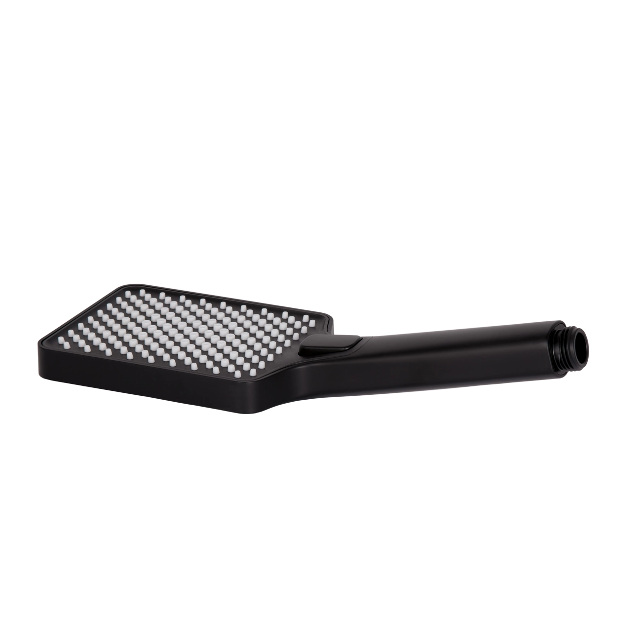 Лійка для ручного душу Qtap Rucni 140x95 мм прямокутна QTRUC125BLM45959 Black Matt Фото - 2