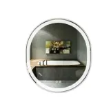 Зеркало Qtap Gemini 800х700 с LED-подсветкой QT2578R8071W (SD00052318)