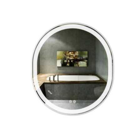 Зеркало Qtap Gemini 800х700 с LED-подсветкой QT2578R8071W (SD00052318)