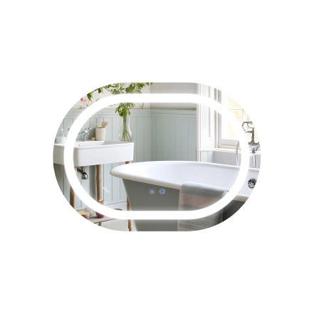 Дзеркало Qtap Gemini 600х800 з LED-підсвічуванням QT2578R6080 (SD00052321)