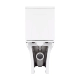 Унитаз-компакт Qtap Presto Quadro безободковый с сиденьем Soft-close QT24221215AW Фото - 6