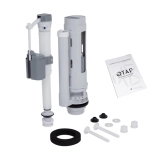 Унитаз-компакт Qtap Presto Quadro безободковый с сиденьем Soft-close QT24221215AW Фото - 8