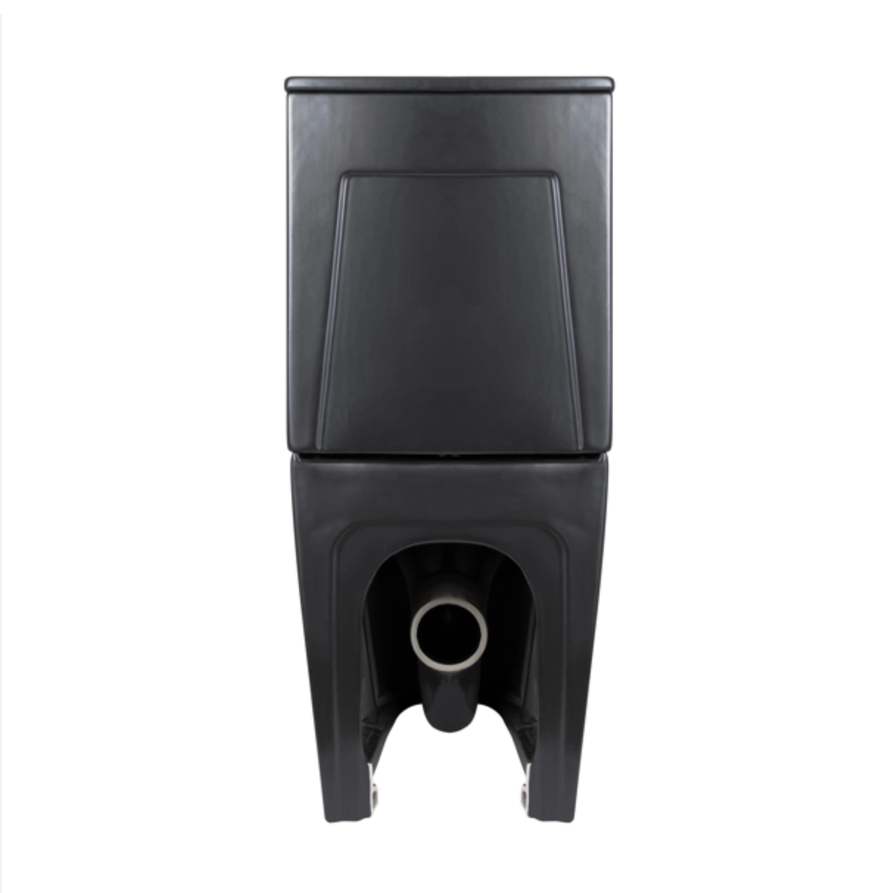 Унітаз підлоговий Qtap Scorpio Ultra Quiet безобідковий з сидінням Soft-close MATT BLACK QT14226088AMB Фото - 6