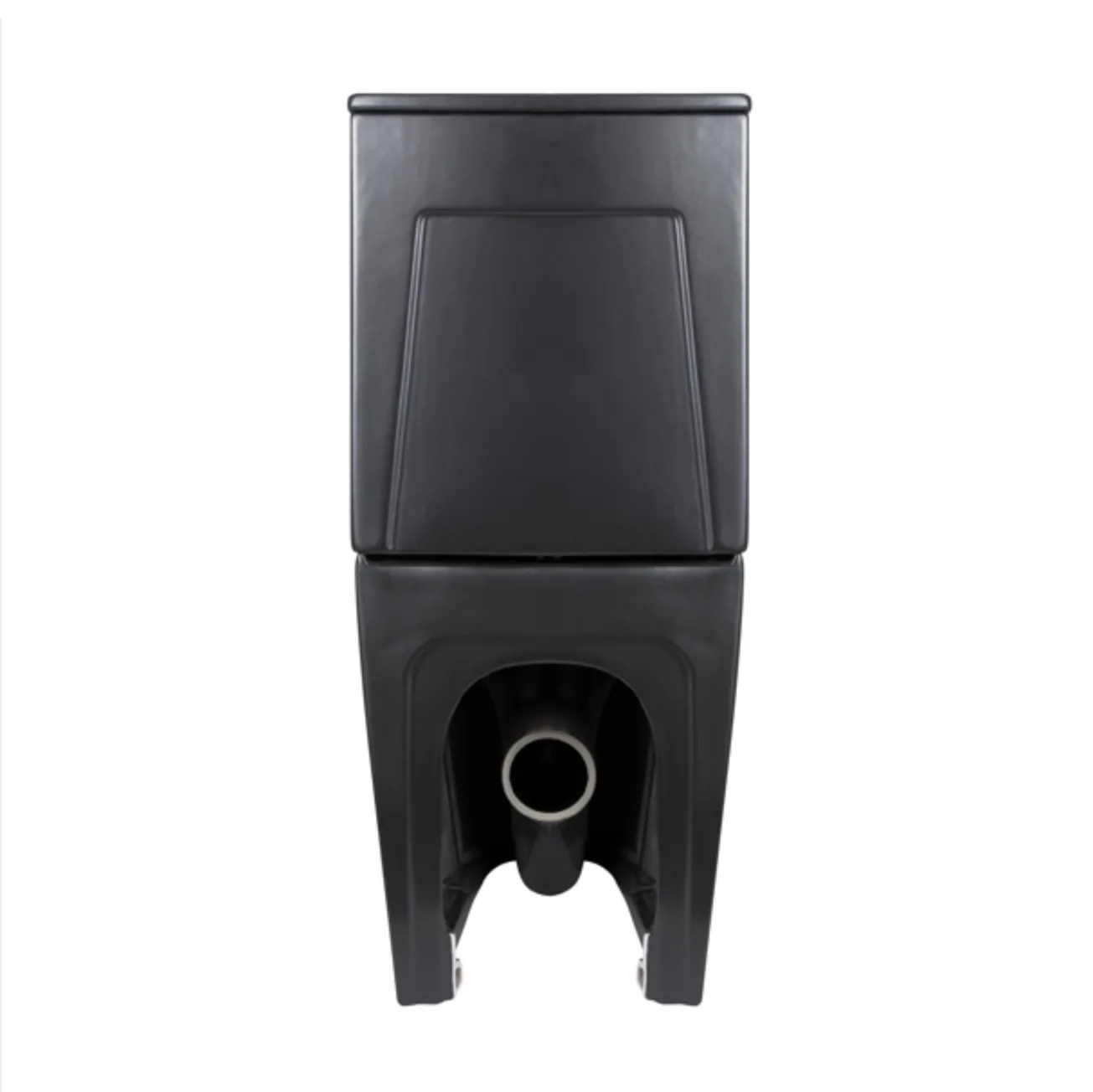 Унитаз напольный Qtap Scorpio Ultra Quiet безободковый с сиденьем Soft-close MATT BLACK QT14226088AMB Фото - 6