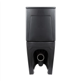 Унітаз підлоговий Qtap Scorpio Ultra Quiet безобідковий з сидінням Soft-close MATT BLACK QT14226088AMB Фото - 6