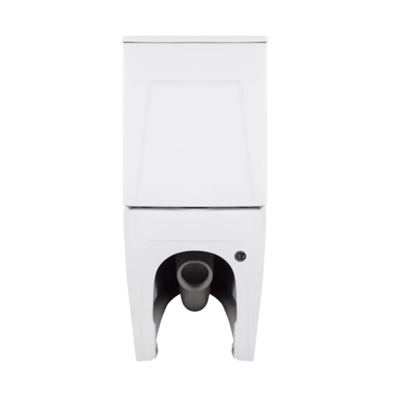 Унитаз напольный Qtap Robin New Ultra Quiet безободковый с сиденьем Soft-close WHITE QT13226083AW Фото - 6