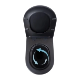Унітаз підвісний Qtap Scorpio Ultra Quiet безобідковий з сидінням Soft-close MATT BLACK QT14332380AMB Фото - 5